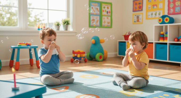 Jak nauczyć dziecko dmuchać nos? Praktyczne porady