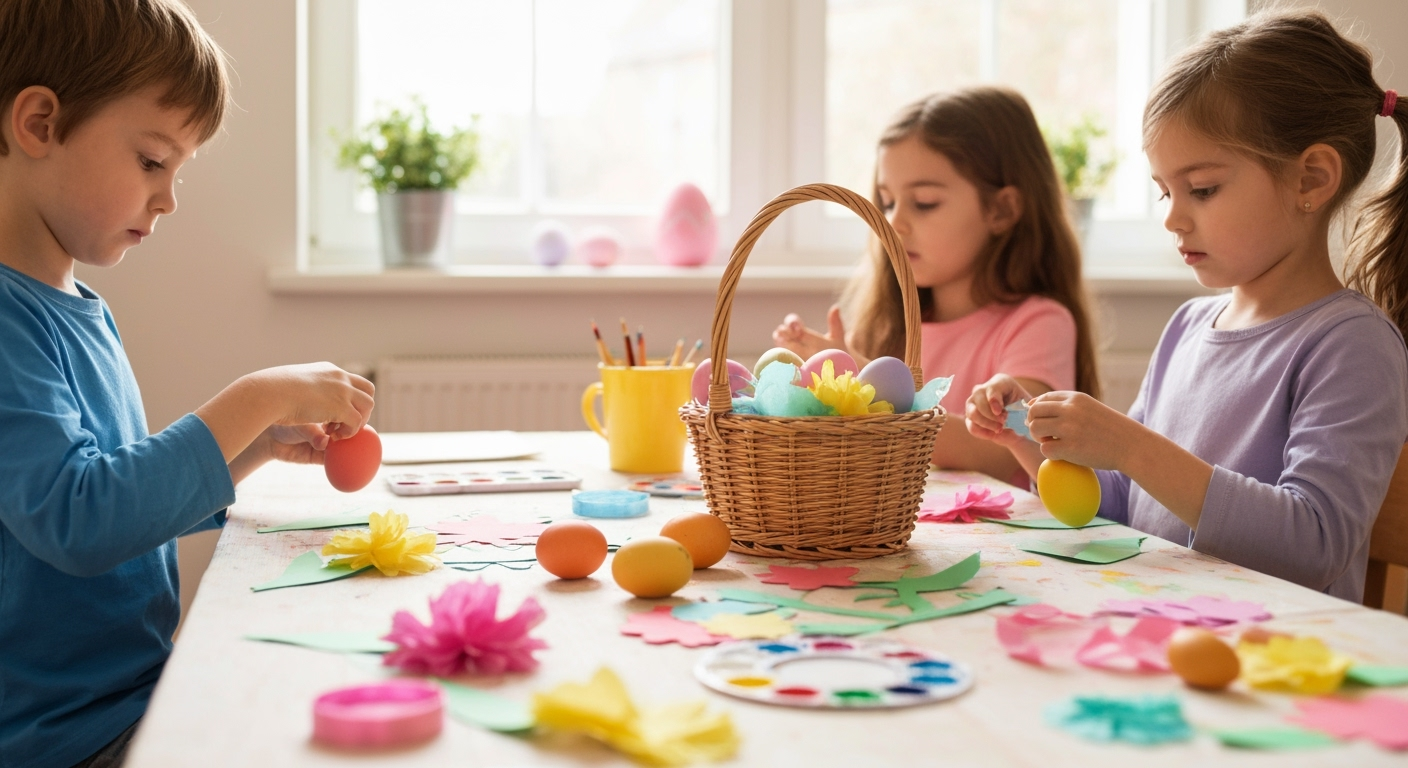 Jak ozdobić koszyczek wielkanocny dla dziecka? 2