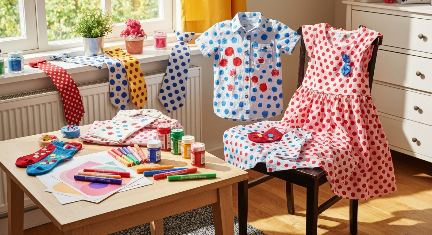 Jak ubrać dziecko na Dzień Kropki? Poradnik krok po kroku 2